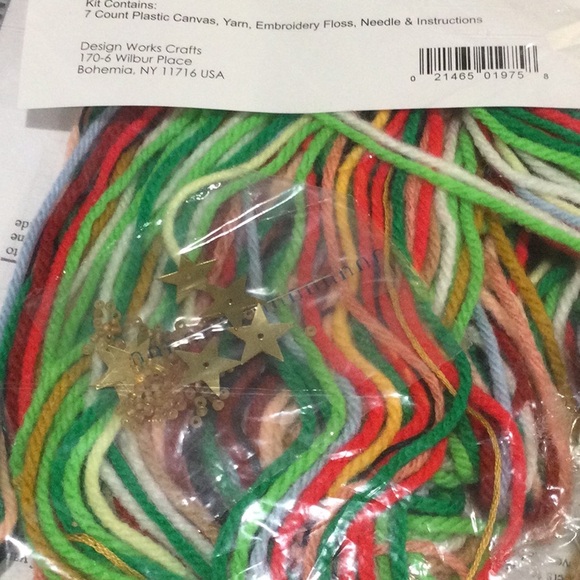 🎄Elf Coasters Christmas craft kit set of 6. New-old stock. - Picture 4 of 4